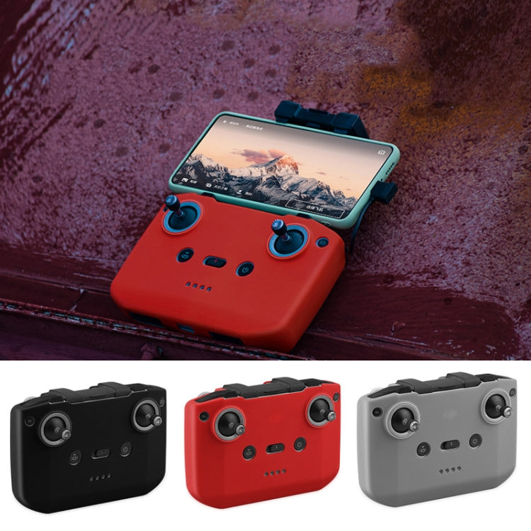 BRDRC DJI-7559 For DJI Mavic 3 / Mini 3 / 3 Pro Remote Control Silicone Protective Cover(Red) - DJI & GoPro Accessories by BRDRC | Online Shopping UK | buy2fix