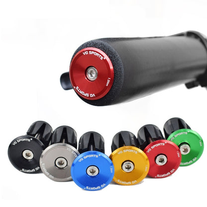 2pairs Aluminum Alloy Bicycle Expansion Handlebar Plug(Black) - Outdoor & Sports by buy2fix | Online Shopping UK | buy2fix