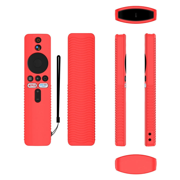 For Xiaomi 4K TV Stick Y48 Remote Control Anti-Drop Silicone Protective Cover(Red) - Consumer Electronics by buy2fix | Online Shopping UK | buy2fix
