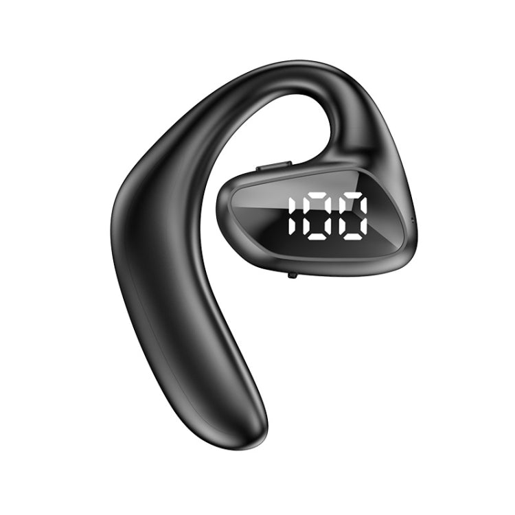 M-K8 Bluetooth Headset Ear Hanging Business Model Air Conduction Earphone(Black) - Bluetooth Earphone by buy2fix | Online Shopping UK | buy2fix