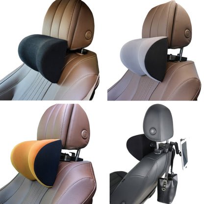 A09 5D Car Universal Adjustment U-shaped Memory Foam Headrest, Color: Black - In Car by buy2fix | Online Shopping UK | buy2fix