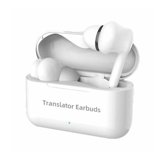 M6 Multi-country Mutual Translation Smart Bluetooth Translation Earphone Supports 127 Languages(White) - Consumer Electronics by buy2fix | Online Shopping UK | buy2fix