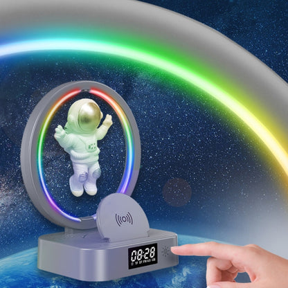 Y-558 Magnetic Levitation Astronaut TWS Bluetooth Speaker With RGB Light,Style: Golden Basic - Desktop Speaker by buy2fix | Online Shopping UK | buy2fix