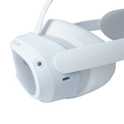 For Pico 4 VR Glasses Silicone Protective Cover(White) - Consumer Electronics by buy2fix | Online Shopping UK | buy2fix