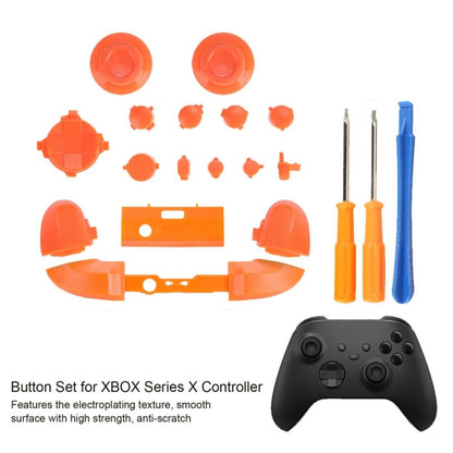 For Xbox Series X Controller Thumbstick LB RB Bumpers Trigger Buttons With Screwdriver Accessories(Blue) - Repair & Spare Parts by buy2fix | Online Shopping UK | buy2fix