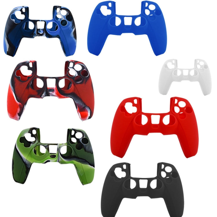For PS5 Controller Silicone Case Protective Cover, Product color: Black - Cases by buy2fix | Online Shopping UK | buy2fix