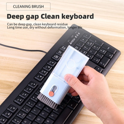 Q6S 10-in-1 Bluetooth Headphone Cleaning Pen Mobile Computer Keyboard Screen Digital Camera Cleaning Kit(Black) - Other Accessories by buy2fix | Online Shopping UK | buy2fix