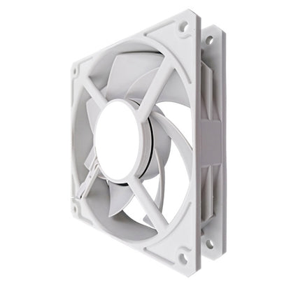 MF12025 4pin High Air Volume High Wind Pressure FDB Magnetic Suspension Chassis Fan 2200rpm (White) -  by buy2fix | Online Shopping UK | buy2fix