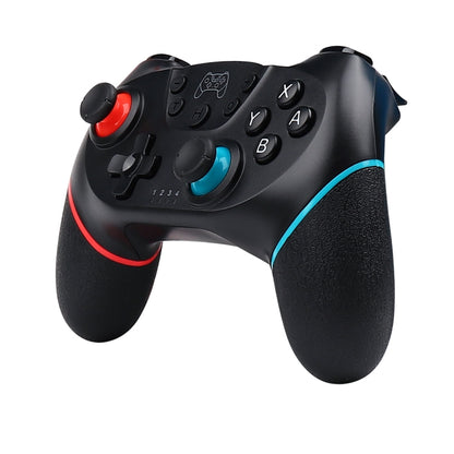 For Nintendo Switch Pro Wireless Bluetooth Handle with Macro Programming & Somatosensory Wake-up(Black Red Blue) - Gamepads by buy2fix | Online Shopping UK | buy2fix