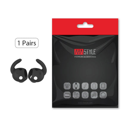 For Beats Studio Buds AhaStyle PT172 Earphone Silicone Ear Caps, Style: Earcap (Black) - Anti-dust & Ear Caps by AhaStyle | Online Shopping UK | buy2fix