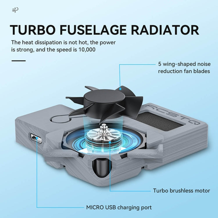 For DJI Mini 3 Pro RCSTQ Flight Fuselage Radiator Cooling Fan Drone Accessories(As Show) - Other by RCSTQ | Online Shopping UK | buy2fix