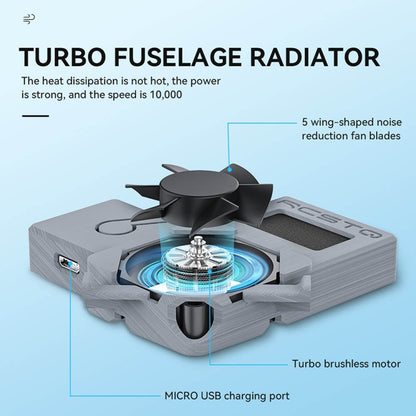 For DJI Mini 3 Pro RCSTQ Flight Fuselage Radiator Cooling Fan Drone Accessories(As Show) - Other by RCSTQ | Online Shopping UK | buy2fix