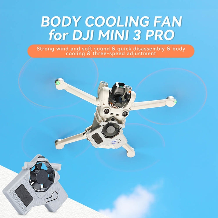 For DJI Mini 3 Pro RCSTQ Flight Fuselage Radiator Cooling Fan Drone Accessories(As Show) - Other by RCSTQ | Online Shopping UK | buy2fix