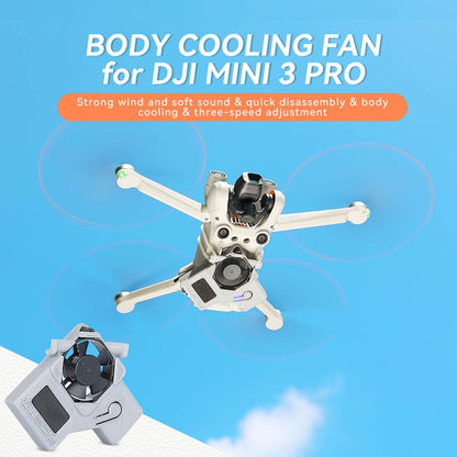 For DJI Mini 3 Pro RCSTQ Flight Fuselage Radiator Cooling Fan Drone Accessories(As Show) - Other by RCSTQ | Online Shopping UK | buy2fix