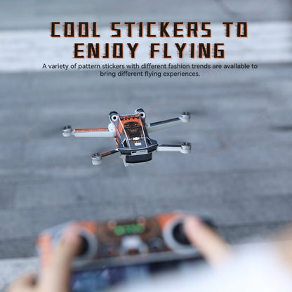 For DJI Mini 3 Pro Remote Control Body Sticker ,Spec: RC With Screen(Rocket Ship) - Other by RCSTQ | Online Shopping UK | buy2fix