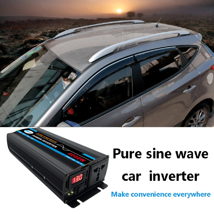 12000W 24V to 220V High Power Car Pure Sine Wave Inverter Power Converter - Pure Sine Wave by buy2fix | Online Shopping UK | buy2fix