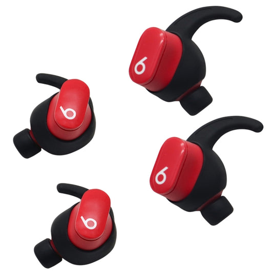 For Beats Studio Buds 2pairs Wireless Bluetooth Earphone Silicone Non-slip Ear Caps(Black) - Anti-dust & Ear Caps by buy2fix | Online Shopping UK | buy2fix