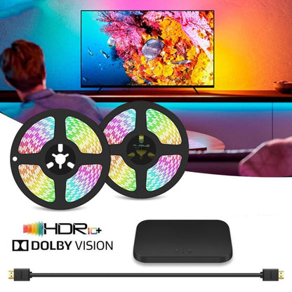 HDMI 2.0-PRO Smart Ambient TV Led Backlight Led Strip Lights Kit Work With TUYA APP Alexa Voice Google Assistant 2 x 2m(AU Plug) - Casing Waterproof Light by buy2fix | Online Shopping UK | buy2fix