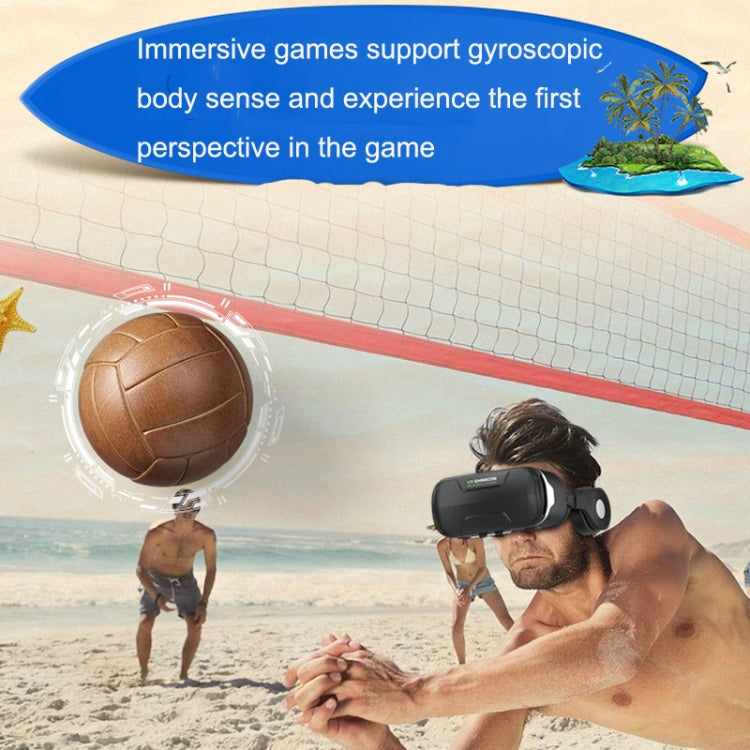 3D Virtual Reality Gaming Glasses Immersive VR Smart Glasses(Black) - VR Headset by buy2fix | Online Shopping UK | buy2fix