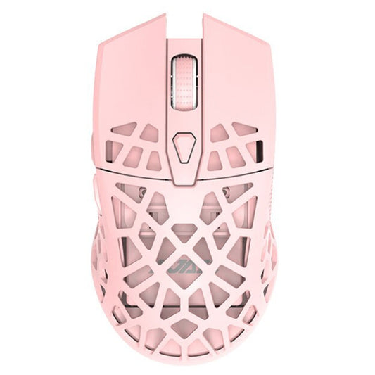 Ajazz i339Pro 7 Keys 16000DPI Wireless/Wired Dual Mode Gaming Macro Driver Mouse(pink) - Wireless Mice by Ajazz | Online Shopping UK | buy2fix