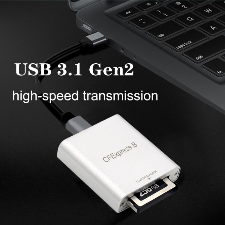 10G High Speed USB3.2 Z6/Z7 1DX3 Wiring CFEXPRESS Card Reader With A-C Line -  by buy2fix | Online Shopping UK | buy2fix