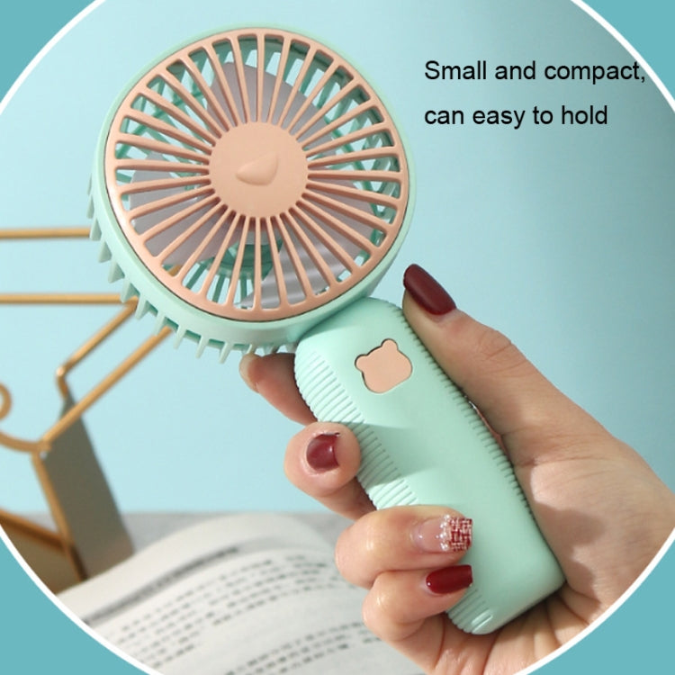 Handheld Small Fan Portable Mini Pocket Fan(Green) - Electric Fans by buy2fix | Online Shopping UK | buy2fix