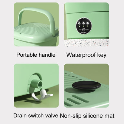 4.5L Mini Portable Folding Household Washing Machine Underwear Washer, Color: Lake Blue(US Plug) - Washing Machines & Accessories by buy2fix | Online Shopping UK | buy2fix