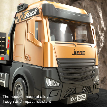JIEDE Dumper Alloy Engineering Vehicle Toy Children Wisdom Simulation Model Car - Model Toys by JIEDE | Online Shopping UK | buy2fix