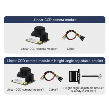 Yahboom Single Column CCD Camera Module Linear Array Sensor, Model: TSL1401+Bracket - Robotics Accessories by Yahboom | Online Shopping UK | buy2fix