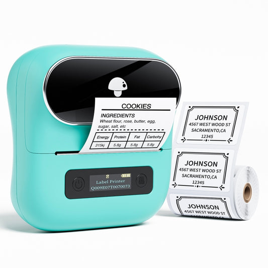 Phomemo M220 Jewelry Clothing Tags Bluetooth Thermist Strip Tag Printer(Green) - Printer by Phomemo | Online Shopping UK | buy2fix