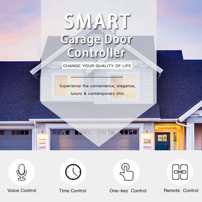 Tuya APP Remote Control WIFI Smart Garage Door Controller, Specification: EU Plug - Smart Switch by Tuya | Online Shopping UK | buy2fix