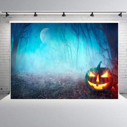 1.25x0.8m Holiday Party Photography Background Halloween Decoration Hanging Cloth, Style: WS-153 - Cartoon by buy2fix | Online Shopping UK | buy2fix