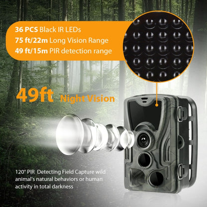 Suntek HC-801A 2.7K Outdoor Tracking Camera Infrared Night Vision Monitoring Camera - Hunting Cameras by Suntek | Online Shopping UK | buy2fix