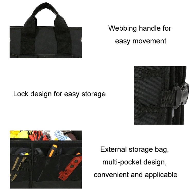 Large-capacity Folding Storage Box for Car Trunk(90L) - Stowing Tidying by buy2fix | Online Shopping UK | buy2fix