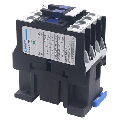 CHNT CJX2-0901 9A 220V Silver Alloy Contacts Multi-Purpose Single-Phase AC Contactor - Relays by CHNT | Online Shopping UK | buy2fix