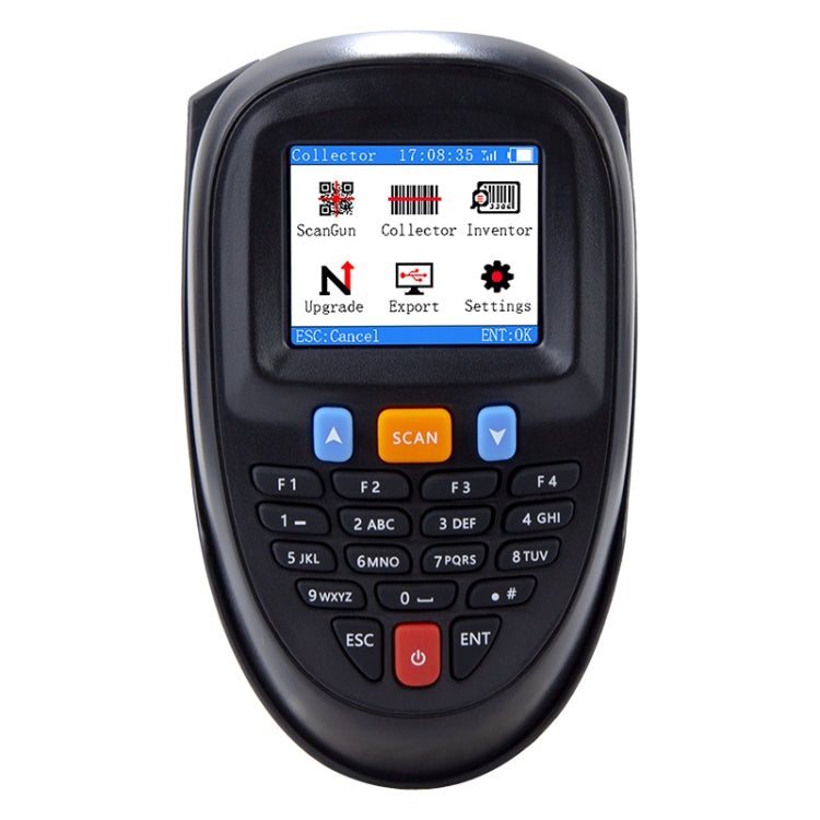 1D CCD Red Light Wireless Barcode Reader Scanner Data Collector With 2.2-Inch LCD Screen - Barcode Scanner by buy2fix | Online Shopping UK | buy2fix