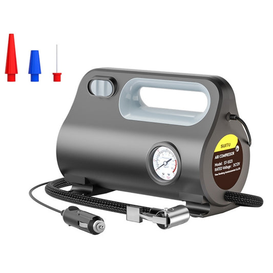 SUITU ST-5523 Vehicle Portable Pneumatic Pump With Cable Powerful Automobile Tire Inflator, Model: Pointer - Inflatable Pump by SUITU | Online Shopping UK | buy2fix