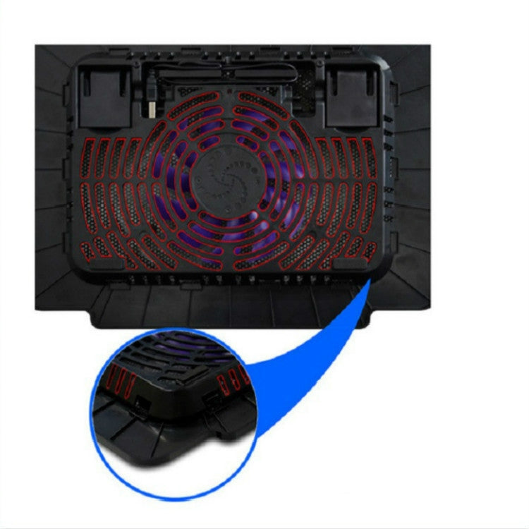 COOLCOLD K16 Laptop Radiator Mute Cooling Adjustment Bracket - Cooling Pads by COOLCOLD | Online Shopping UK | buy2fix