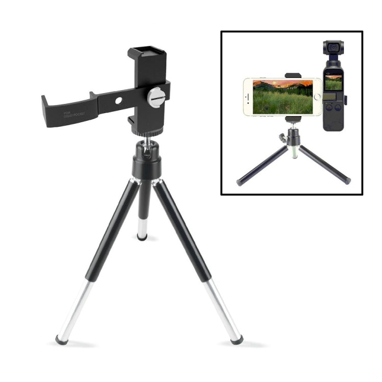 Multi-functional Aluminum Alloy Mount Tripod for DJI OSMO Pocket - DJI & GoPro Accessories by buy2fix | Online Shopping UK | buy2fix