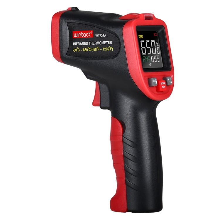 Wintact WT323A -50 Degree C~650 Degree C Handheld Portable Outdoor Non-contact Digital Infrared Thermometer - Thermostat & Thermometer by Wintact | Online Shopping UK | buy2fix