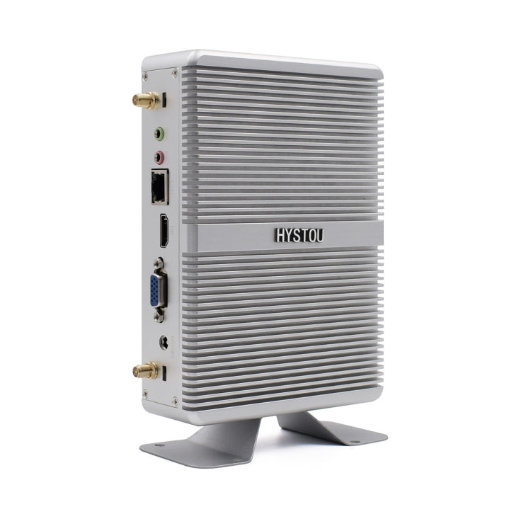 HYSTOU H2 Windows / Linux System Mini PC, Intel Core I5-7267U Dual Core Four Threads up to 3.50GHz, Support mSATA 3.0, 4GB RAM DDR3 + 256GB SSD (White) - Computer & Networking by HYSTOU | Online Shopping UK | buy2fix