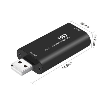 Z32 HDMI Female to HDMI Female Audio Video Capture Adapter Box - Video Capture Solutions by buy2fix | Online Shopping UK | buy2fix