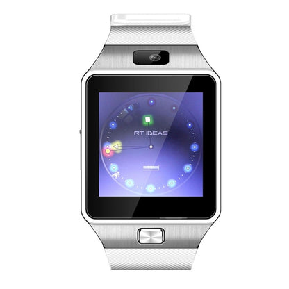 DZ09 1.56 inch Screen Bluetooth 3.0 Android 4.1 OS Above Smart Watch Phone with Bluetooth Call & Call Reminder & Sleep Monitor & Pedometer & Sedentary Reminder & Calendar & SMS & Audio and Video Player & Anti-loss Function(White) - Smart Watches by buy2fix | Online Shopping UK | buy2fix