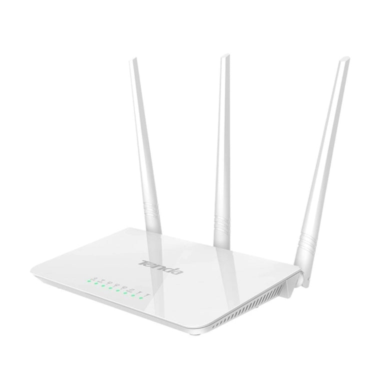 Tenda F3 Wireless 2.4GHz 300Mbps WiFi Router with 3*5dBi External Antennas(White) - Wireless Routers by Tenda | Online Shopping UK | buy2fix