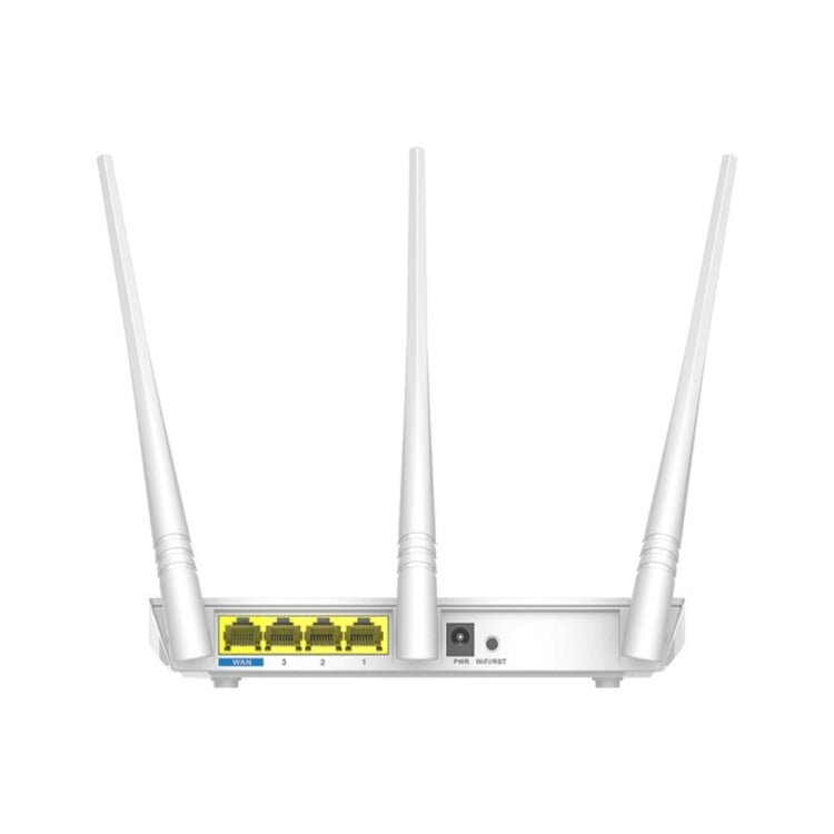 Tenda F3 Wireless 2.4GHz 300Mbps WiFi Router with 3*5dBi External Antennas(White) - Wireless Routers by Tenda | Online Shopping UK | buy2fix