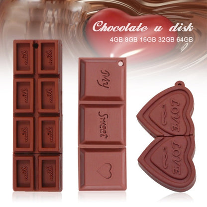 MicroDrive 32GB USB 2.0 Creative Chocolate U Disk - USB Flash Drives by MicroDrive | Online Shopping UK | buy2fix