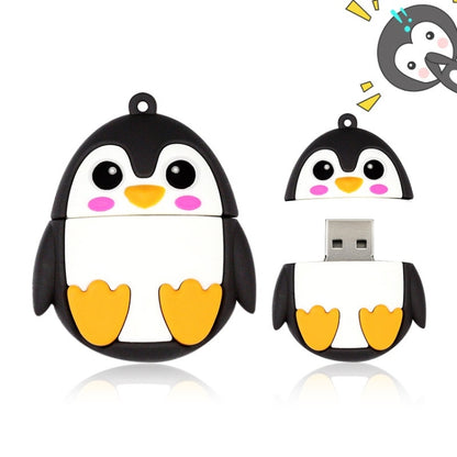MicroDrive 64GB USB 2.0 Creative Cute Penguin U Disk - Computer & Networking by MicroDrive | Online Shopping UK | buy2fix