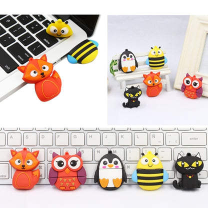 MicroDrive 16GB USB 2.0 Creative Cute Fox U Disk - USB Flash Drives by MicroDrive | Online Shopping UK | buy2fix