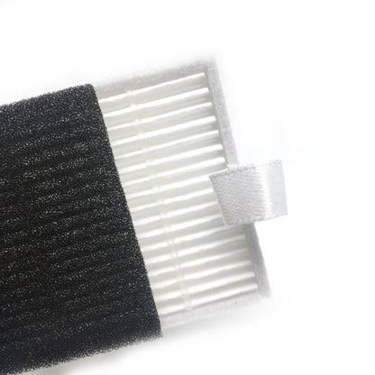 XI297 3 Pairs K614 Side Brushes + 5 PCS K636 Rags + 6 PCS I207 Filters+ 5 PCS G604 Magic Adhesive Stickers for ILIFE A4 - Consumer Electronics by buy2fix | Online Shopping UK | buy2fix