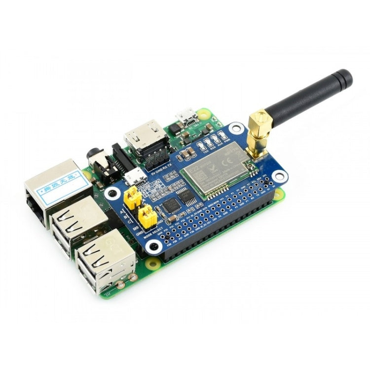 Waveshare SX1262 LoRa HAT 915MHz Frequency Band for Raspberry Pi, Applicable for America / Oceania / Asia - Mini PC Accessories by Waveshare | Online Shopping UK | buy2fix